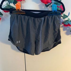 Under armor running shorts
